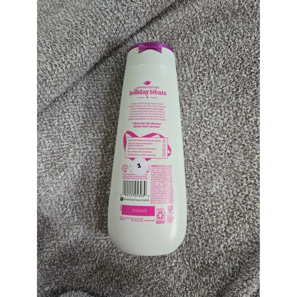 Dove Frosted Plum Berry Nourishing Limited Edition Body Wash 20 FL OZ